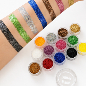 GLITTER GALAXY - 12 Loose Glitters with Glue
