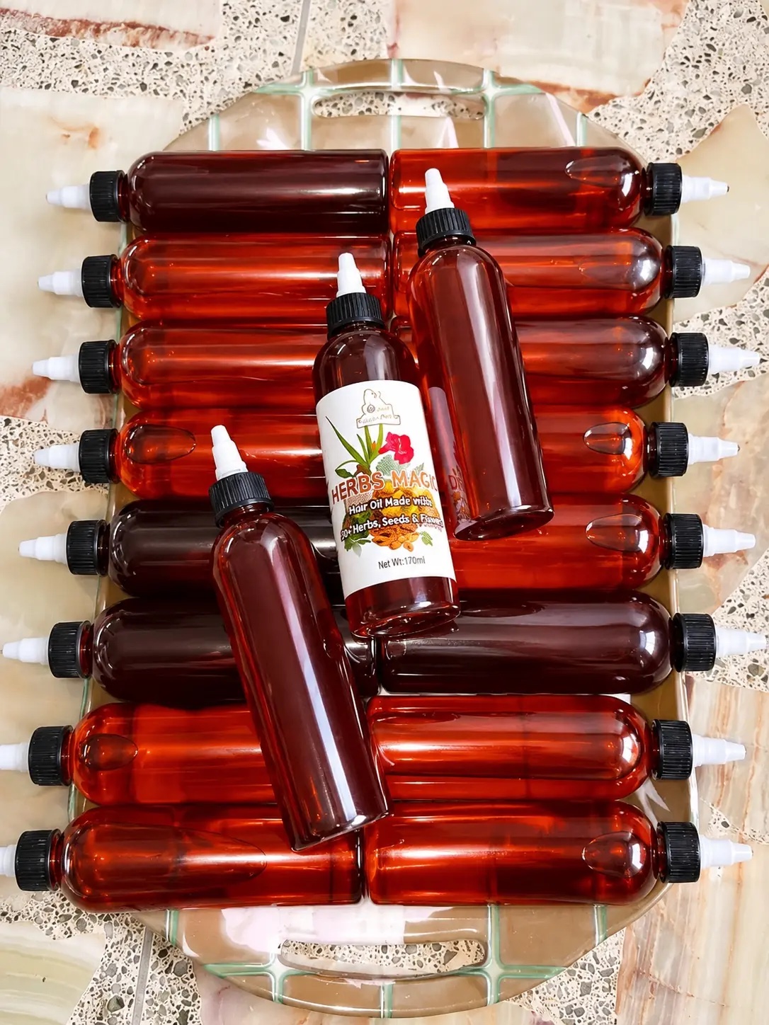 HERBS MAGIC Herbal Hair Oil - 170ml - Image 5