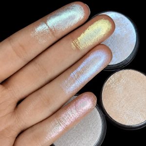 SHINE BRIGHT LIKE A DIAMOND Holographic Pressed Highlighters - Set of 4