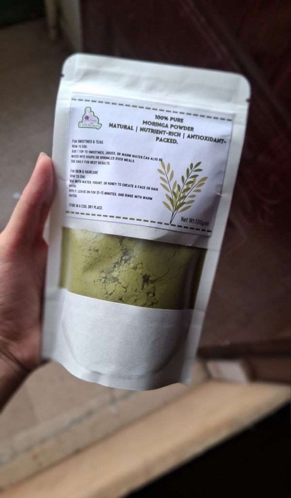 100% ORGANIC MORINGA POWDER