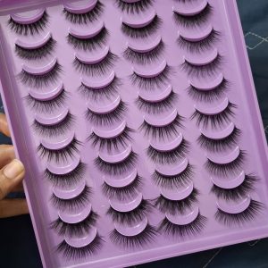 3D EYELASHES (Pack of 20 Pair,Mix Styles)