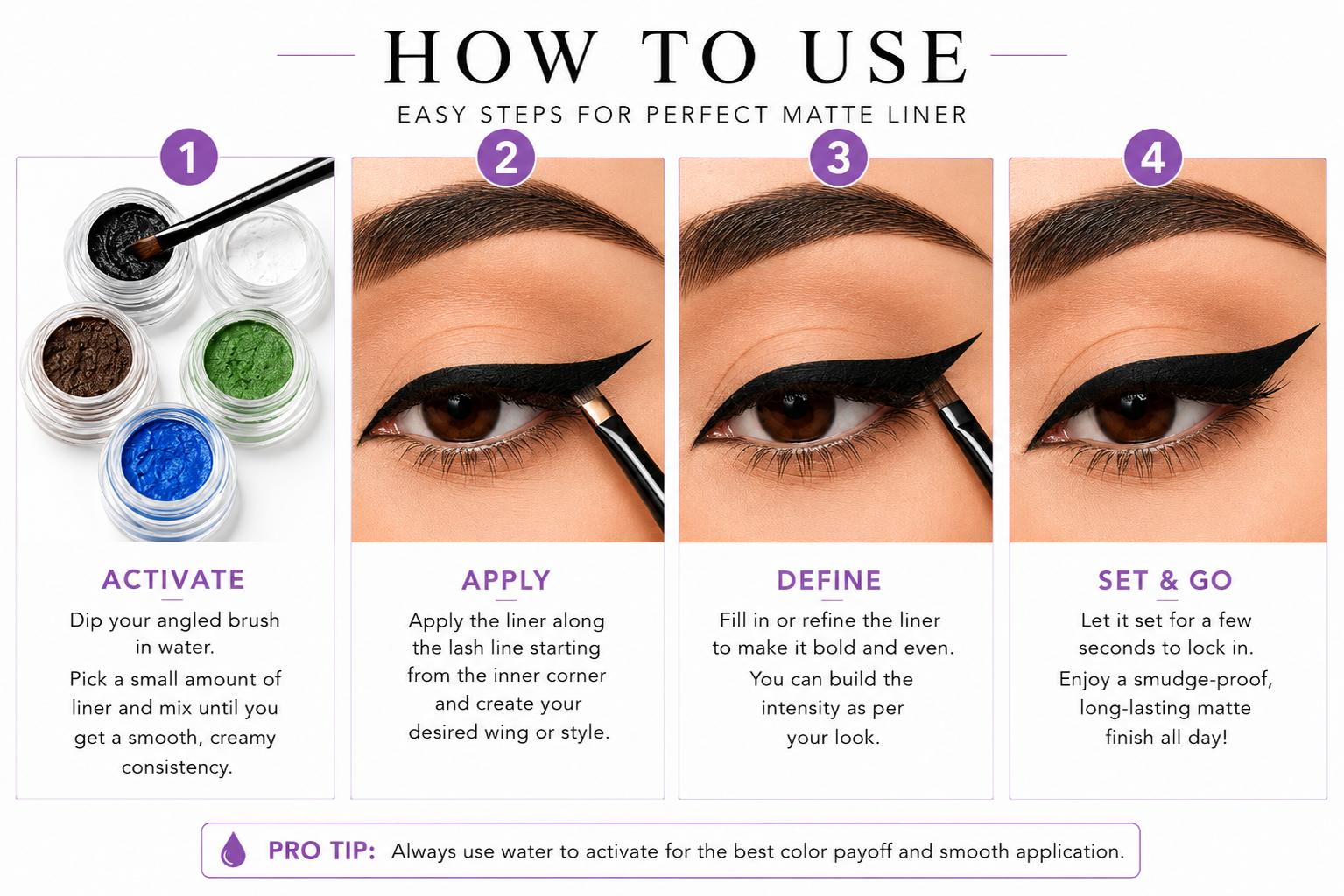 DOUBLE DRAMA Kajal+Eyeliner - Set of 5 - Image 5